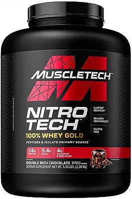 Poudre de protéine de lactosérum | muscletech nitrotech whey gold protein powder mélange d'isolat pour le. DIAYTAR SENEGAL, votre destination en ligne pour des achats économiques et malins. Avec notre sélection discount de produits pour la maison, l'électroménager, l'informatique, la mode et les gadgets, vous ne trouverez pas de meilleur endroit pour réaliser des économies sans compromettre la qualité. Parcourez notre site dès maintenant et découvrez des prix imbattables.