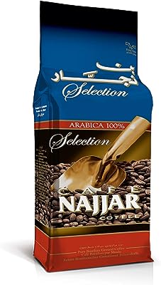 Café turc nature najjar 450 g. DIAYTAR SENEGAL  vous offre une expérience d'achat en ligne unique en proposant une multitude de produits discount dans différents domaines. Faites-vous plaisir sans vous ruiner en choisissant parmi notre sélection de produits pour la maison, l'électroménager, l'informatique, la mode et bien plus encore.