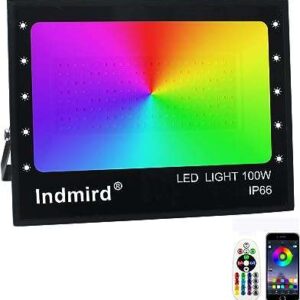 Projecteurs led d'extérieur rvb intelligents endemired 100w lampe à changement de couleur avec bluetooth. Découvrez DIAYTAR SENEGAL, votre partenaire en ligne pour des achats malins et économiques. Parcourez notre sélection discount de produits pour la maison, l'électroménager, l'informatique, la mode et les gadgets et trouvez les meilleures offres du marché. Profitez de la qualité à prix réduit dès aujourd'hui, grâce à notre boutique en ligne pratique et facile à utiliser.