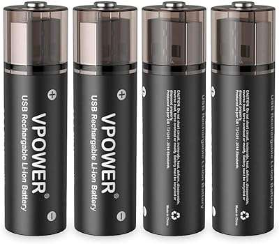 Piles aa rechargeables sans chargeur 1800mah batterie li ion recyclable écologique double. Découvrez DIAYTAR SENEGAL, votre destination ultime pour des achats malins à prix cassés ! Explorez notre catalogue en ligne et trouvez des réductions incroyables sur des produits indispensables pour la maison, l'électroménager, l'informatique ainsi que des accessoires de mode et des gadgets à la pointe de la tendance.