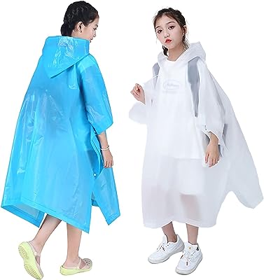 Poncho de pluie pour enfants [2 pièces] imperméable réutilisable en eva. Besoin de renouveler votre garde-robe sans vous ruiner ? Faites un tour sur DIAYTAR SENEGAL, votre boutique en ligne discount incontournable pour la mode à petits prix ! De la dernière tendance aux vêtements basiques, nous vous proposons un large choix pour tous les styles et toutes les tailles. Ne sacrifiez plus votre budget pour rester à la pointe de la mode !