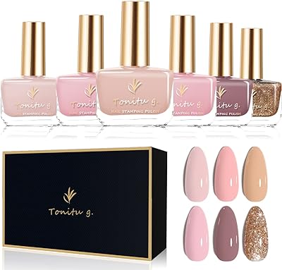 Tonto g 6 couleurs ensemble de vernis à ongles longue durée. À la recherche de bonnes affaires ? DIAYTAR SENEGAL  vous offre une large gamme de produits discount pour la maison, l'électroménager, l'informatique, la mode et les gadgets. Profitez de prix imbattables sans sacrifier la qualité !