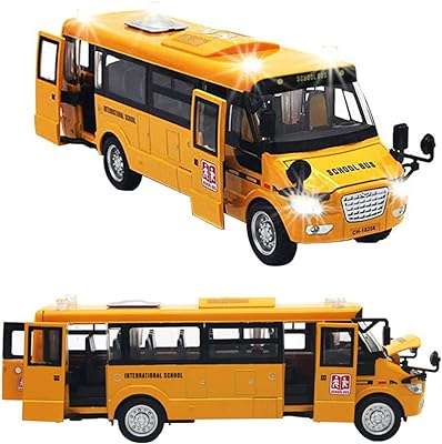 Jouets de bus scolaire krylucci pour tout petits jouet moulé jaune de 9 pouces avec sons. DIAYTAR SENEGAL  - L'adresse incontournable des chasseurs de bonnes affaires en ligne. Découvrez notre large gamme de produits à prix discount, allant des gadgets innovants aux appareils électroménagers dernier cri. Faites des économies sans sacrifier vos envies !