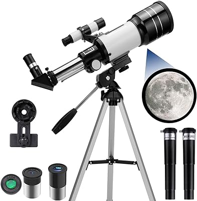 Télescope télescope pour adultes enfants et débutants télescopes hd 70 mm (15x 150x) avec trépied. Chez DIAYTAR SENEGAL, nous rendons le shopping discount accessible à tous. Découvrez notre boutique en ligne où vous trouverez une large gamme de produits pour la maison, l'électroménager, l'informatique, la mode et les gadgets. Profitez de nos prix compétitifs pour réaliser des économies tout en vous faisant plaisir !