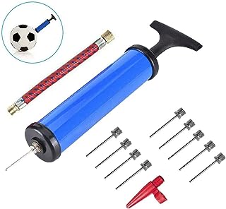 Gonfleur de ballon de sport professionnel avec 10 aiguilles 1 adaptateur de valve. DIAYTAR SENEGAL  - votre guichet unique pour des trouvailles discount dans tous les domaines ! Découvrez notre collection riche et variée de produits, allant de l'électroménager pratique à l'informatique performante en passant par la mode. Faites des économies considérables sur des articles de qualité, sans compromettre votre style ou vos besoins essentiels. Choisissez la commodité de nos options de livraison rapides et profitez d'une expérience de magasinage en ligne sans tracas dès aujourd'hui !