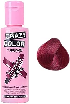 Crazy color by renbow crème semi permanente bordeaux 100 ml. DIAYTAR SENEGAL  révolutionne le shopping en ligne avec sa vaste sélection de produits discount. Trouvez tout ce dont vous avez besoin pour votre maison, des équipements électroménagers aux gadgets high-tech, en passant par les dernières tendances de la mode. Avec DIAYTAR SENEGAL, vous pourrez faire des économies tout en profitant de produits de qualité. N'attendez plus et découvrez les avantages de notre boutique en ligne généraliste.