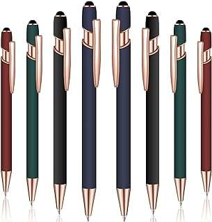 Stylo à bille avec pointe stylet 8 pièces stylo écran tactile en métal. Optez pour DIAYTAR SENEGAL, votre boutique en ligne de confiance pour des achats à petits prix ! Découvrez notre catalogue diversifié comprenant des produits discount de qualité, allant de l'électroménager à la mode en passant par les gadgets. Profitez de nos offres exceptionnelles pour donner une nouvelle dynamique à votre quotidien sans vous ruiner.