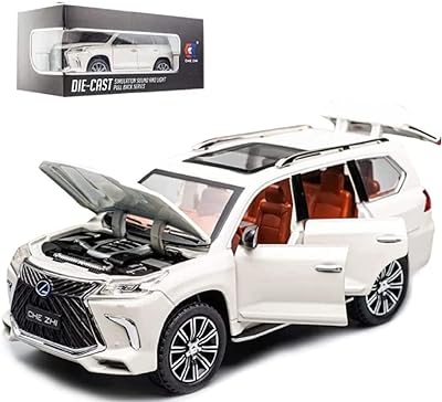 Lexus 570 1 24 échelle enfants simulation alliage luxe suv voiture jouet. DIAYTAR SENEGAL  - votre source incontournable de produits discount en ligne. Avec notre sélection diversifiée allant de la maison à l'électroménager, de l'informatique à la mode, profitez de tarifs défiant toute concurrence. Faites des économies intelligentes et commandez dès maintenant !