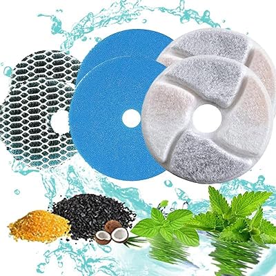 Paquet de 2 filtres de fontaine à eau pour chat filtre charbon. Choisissez DIAYTAR SENEGAL  pour des produits discount de qualité supérieure livrés directement chez vous. Que vous recherchiez des appareils électroménagers fiables, des produits informatiques performants ou des articles mode à la pointe des tendances, nous avons tout ce dont vous avez besoin à des prix abordables.