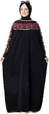 Robe de prière pour femme musulmane taille unique abaya pour femme noir. DIAYTAR SENEGAL  deviendra rapidement votre référence pour tous vos besoins discount en ligne. Découvrez notre vaste assortiment de produits allant des indispensables de la maison aux dernières innovations technologiques, en passant par les vêtements et les accessoires de mode à prix cassés. Profitez de notre offre exceptionnelle dès maintenant !