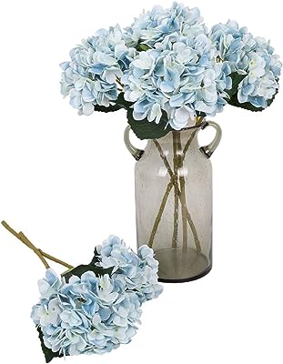Bouquet d'hortensias artificiels en soie bleue 6 pièces pour fête de mariage bureau de ́coration. Looking for affordable yet quality products? Look no further than DIAYTAR SENEGAL, the premier online store that brings you a vast assortment of discounted items. Explore our range of home essentials, electronics, fashionable apparel, and the latest gadgets, all at unbeatable prices that make your shopping experience truly remarkable.