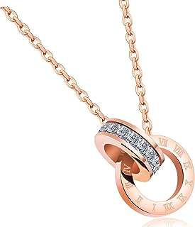 Shoofay collier pour femme avec pendentif cercle en chiffres romains pour la vie quotidienne le travail. DIAYTAR SENEGAL  vous offre toutes les bonnes affaires sur un seul site. Découvrez notre sélection de produits discount pour la maison, l'électroménager, l'informatique et la mode. Bénéficiez de nos prix imbattables et trouvez les articles de qualité que vous recherchez, sans vous ruiner !