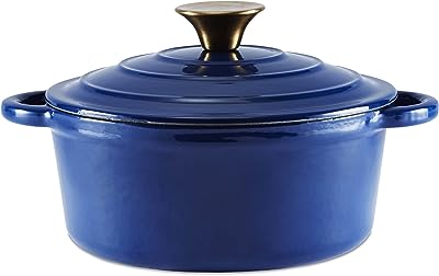 Barbary & oak bo800250blu cocotte ronde en fonte de chêne et de barbarie avec intérieur. DIAYTAR SENEGAL  vous propose une expérience de shopping en ligne à petit budget sans compromettre la qualité. Découvrez notre sélection diversifiée de produits discount, allant de l'informatique aux gadgets branchés, en passant par les articles pour la maison et bien plus encore. Faites des économies intelligentes et restez dans la tendance avec DIAYTAR SENEGAL .