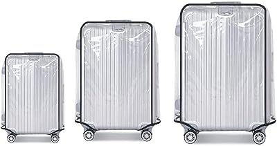 Ensemble de 3 housses de bagages en pvc housse de protection transparente pour 20". DIAYTAR SENEGAL  est votre partenaire de confiance pour des achats en ligne à prix réduits. Explorez notre site pour trouver tout ce dont vous avez besoin, des appareils électroménagers de renom aux gadgets étonnants, et profitez de nos offres exclusives pour réaliser des économies incroyables.