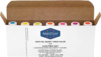 Colorant alimentaire ameriecolor set électrique pâte de gel souple flacons. Recherchez-vous des produits de qualité sans vous ruiner ? DIAYTAR SENEGAL  est là pour vous ! Notre boutique en ligne propose une large gamme de produits discount, de la maison à l'électroménager en passant par l'informatique, la mode et les gadgets. Faites des économies avec nous !