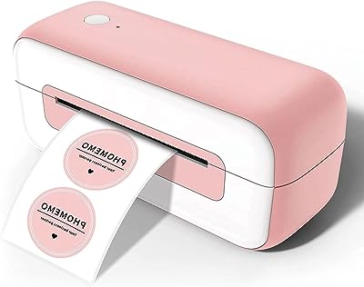 Imprimante d'étiquettes roses imprimante thermiques 4×6 d'expédition pour  petites entreprises thermique compatible avec  - DIAYTAR SÉNÉGAL