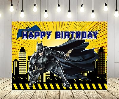 Toile de fond de héros de chauve souris noire fournitures de fête d'anniversaire bannière de super héros batman pour prénatale. En quête des dernières tendances en matière d'informatique à prix abordable ? DIAYTAR SENEGAL  est là pour vous ! Explorez notre sélection d'ordinateurs portables, de tablettes et de périphériques informatiques pour trouver les produits les plus performants à des prix attractifs.