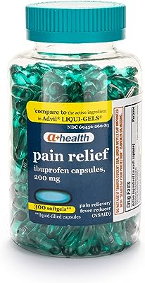 Gélules molles d'ibuprofène a+ health 200 mg analgésique et anti fièvre (ains) fabriquées aux états unis. DIAYTAR SENEGAL, votre destination shopping idéale pour des produits discount de qualité. Explorez notre catalogue en ligne et trouvez tout ce dont vous avez besoin pour votre maison, de l'électroménager à la mode en passant par les gadgets innovants. Grâce à nos prix avantageux, économisez sans compromis sur la satisfaction de vos achats.