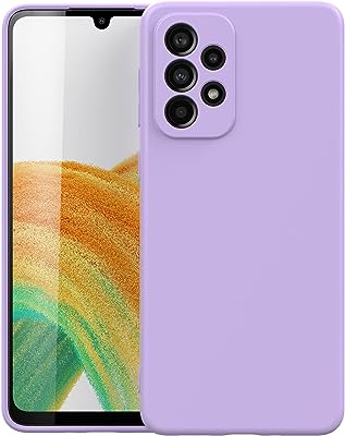 Samsung a33 64" 5g housse de protection durable en silicone liquide pour (violet). DIAYTAR SENEGAL  - Votre fournisseur en ligne pour des produits de qualité à des prix discount. Explorez notre boutique en ligne pour trouver des offres incroyables sur des articles allant des accessoires de mode aux appareils électroniques, en passant par les produits de jardinage et les jouets pour enfants.