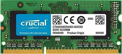 Module de mémoire crucial 4 go ddr3 1600 mt s (pc3 12800) cl11. Faites des économies sur tous vos achats avec DIAYTAR SENEGAL . Notre boutique en ligne vous propose des articles de qualité à prix cassés, que ce soit pour votre maison, l'électroménager, l'informatique ou encore la mode. Ne cherchez plus ailleurs, les meilleures offres discount sont chez nous !