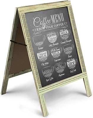 Panneau à craie en bois rustique a line flexizion sandwich autoportant durable affichage de menu. Découvrez DIAYTAR SENEGAL, la boutique en ligne où vous trouverez des articles discount pour tous les aspects de votre vie quotidienne. Que vous recherchiez des équipements pour la maison, des appareils électroniques dernier cri, des vêtements à la mode ou des gadgets innovants, notre vaste sélection de produits vous garantit des économies substantielles sans sacrifier la qualité. Faites des achats malins et profitez de prix imbattables avec DIAYTAR SENEGAL .