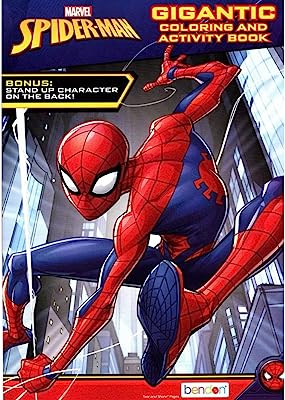 Marvel spider man livre d'activités et de coloriage géant 200 pages. DIAYTAR SENEGAL, la référence des bonnes affaires en ligne ! Explorez notre boutique et découvrez une sélection variée de produits, de la maison à l'informatique en passant par la mode et les gadgets. Profitez de nos prix compétitifs et achetez en toute confiance. Faites de DIAYTAR SENEGAL  votre allié shopping, vous ne le regretterez pas.