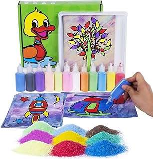 Ensemble de peinture sur sable pour enfants bricolage 12 pièces kit. Ne cherchez plus ailleurs, DIAYTAR SENEGAL  est là pour vous offrir une multitude de produits discount pour toutes vos envies. Explorez notre catalogue diversifié comprenant des articles pour la maison, des appareils électroménagers abordables, des gadgets tendances et bien plus encore, le tout à des prix compétitifs.