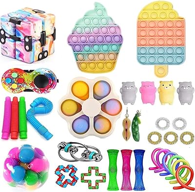 Umm me fidget toy set 33 pack simple dimple pour enfants et adultes. DIAYTAR SENEGAL, votre adresse incontournable pour des produits discount à portée de clic. Faites des économies sur vos achats en explorant notre large gamme d'articles variés, allant des produits de la maison aux gadgets dernier cri, sans oublier les équipements informatiques et les articles à la mode.