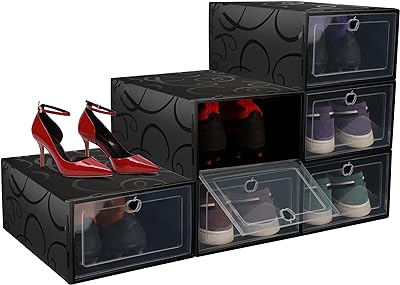 6 pièces boîte à chaussures en plastique transparent urbazar boîtes de rangement. Get more bang for your buck at DIAYTAR SENEGAL, the leading online store for discounted products. With a diverse range of items, including household essentials, electronics, fashionable clothing, and trendy gadgets, our store guarantees remarkable savings without compromising on quality or style. Shop smart and save big with us today.