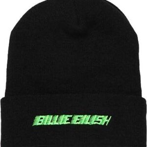 Bonnet noir avec bord tissé avec logo billie eilish et flocage vert. Bienvenue chez DIAYTAR SENEGAL, la boutique en ligne discount pour toutes vos envies. Découvrez notre sélection exclusive de produits discount pour la maison, l'électroménager, l'informatique et la mode, et faites des économies tout en conservant la qualité. Ne manquez pas nos offres incroyables sur les derniers gadgets à la pointe de la technologie.