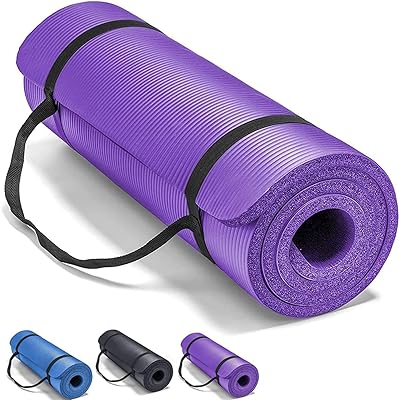 Tapis de yoga antidérapant de 10 mm d'épaisseur avec sangle de fixation parfait pour le hiit. DIAYTAR SENEGAL  - votre guichet unique en ligne pour des produits discount irrésistibles. Parcourez notre large éventail de gadgets innovants, d'équipements ménagers pratiques et de vêtements tendance à prix cassés. Ne manquez pas cette opportunité de faire de bonnes affaires et de réaliser des économies considérables.