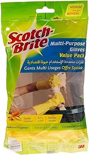 Gants tout usage scotch brite (moyen) protégez vos mains. une paire par paquet. DIAYTAR SENEGAL  - votre source de bons plans pour tous vos besoins en matière de produits discount. Avec une gamme variée de linge de maison, d'appareils électroménagers, d'articles informatiques et bien plus encore, nous sommes votre guichet unique pour des économies substantielles. Faites vos achats en ligne en toute confiance et profitez des meilleurs prix sur le marché.