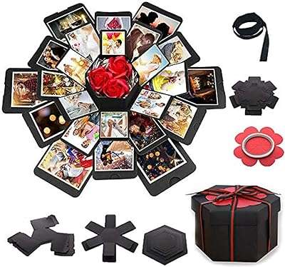Honorest shop coffret cadeau explosion exquise coffret album photo diy saint valentin anniversaire de mariage. DIAYTAR SENEGAL, votre destination shopping idéale pour des produits discount de qualité. Explorez notre catalogue en ligne et trouvez tout ce dont vous avez besoin pour votre maison, de l'électroménager à la mode en passant par les gadgets innovants. Grâce à nos prix avantageux, économisez sans compromis sur la satisfaction de vos achats.