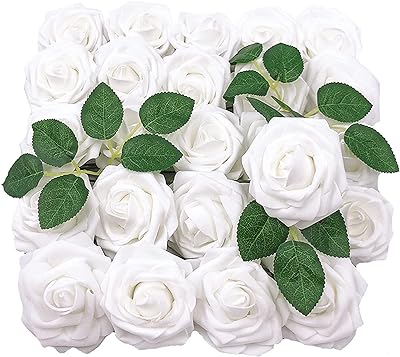 Beauté 25 pièces fleurs artificielles éponge rose ensemble coffret cadeau bricolage blanc. DIAYTAR SENEGAL  - votre partenaire pour un shopping discount en ligne réussi. Parcourez notre assortiment complet de produits discount, incluant tout ce dont vous avez besoin pour la maison, l'électroménager, l'informatique, la mode et les gadgets. Profitez de nos prix avantageux et faites des économies sur vos achats en ligne, sans compromis sur la qualité.