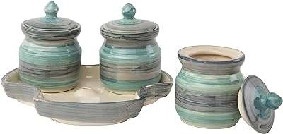 Pot de rangement en céramique hs hindustani soudager 140 ml. Trouvez les meilleurs bons plans chez DIAYTAR SENEGAL, le go-to store en ligne pour tous vos besoins discount. Explorez notre large gamme de produits, des vêtements à la mode aux gadgets high-tech, et profitez de prix imbattables sans sacrifier la qualité !