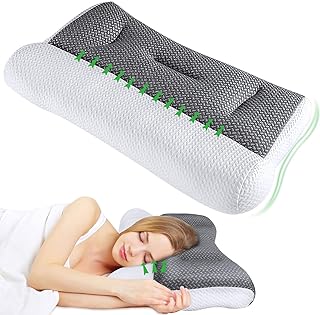 Oreiller cervical en mousse à mémoire de forme pour le sommeil. DIAYTAR SENEGAL  - Votre destination en ligne pour des offres discount sur tout ! Parcourez notre vaste sélection de produits pour équiper votre maison avec des électroménagers, des articles de mode tendance et même des gadgets technologiques, le tout à des prix incroyables. Ne manquez pas nos super promotions et économisez dès aujourd'hui !