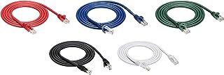 Câble internet amazonbasics rj45 cat6 snuggles 5 pieds noir rouge bleu blanc vert pièces. DIAYTAR SENEGAL, votre allié pour des achats malins et économiques. Plongez dans notre boutique en ligne remplie de produits discount, allant de l'électroménager à l'informatique, en passant par la mode et les gadgets, et découvrez une manière révolutionnaire de faire des emplettes en ligne. Bénéficiez de tarifs imbattables sans compromis sur la qualité et assurez-vous de trouver de véritables trésors à des prix défiants toute concurrence.