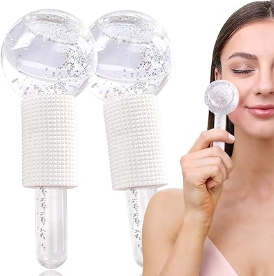 2 pièces ice race facial roller masseur masseur de peau froide sûr et durable. Découvrez DIAYTAR SENEGAL, votre nouvelle destination pour des achats discount en ligne. Parcourez notre large assortiment de produits allant des articles pour la maison aux appareils électroniques, en passant par la mode et les gadgets, et bénéficiez de réductions incroyables. Ne cherchez plus ailleurs, nous avons tout ce qu'il vous faut à des prix compétitifs.