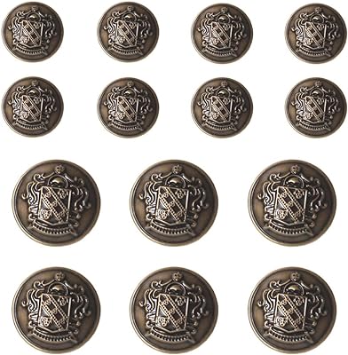 Yahoga 14 pièces 20 mm 15 ensemble de boutons de blazer en métal antique pour blazers. Vous recherchez des cadeaux à prix abordable pour vos proches ? DIAYTAR SENEGAL  a tout pour vous plaire. Explorez notre gamme de gadgets discount, des articles les plus insolites aux innovations technologiques les plus recherchées. Offrez des cadeaux originaux et faites des économies avec DIAYTAR SENEGAL .