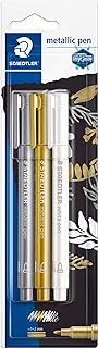 Staedtler 8323 s bk3 ensemble stylo et marqueur blanc en métal doré. Faites des découvertes et des économies chez DIAYTAR SENEGAL . Notre boutique en ligne propose une gamme étendue de produits discount, couvrant la maison, l'électroménager, l'informatique, la mode et bien plus encore. Obtenez des produits de qualité à des prix imbattables en quelques clics seulement.