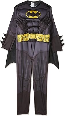 Costume batman pour garçon avec masque. DIAYTAR SENEGAL  is your ultimate destination for discount shopping, providing a diverse range of products that cater to your everyday needs. With everything from essential home appliances to state-of-the-art electronics, trendy fashion pieces, and inventive gadgets, our online store offers unbeatable prices without compromising on quality.