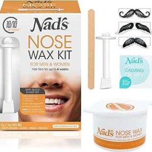 Kit d'épilation du nez nade's pour hommes et femmes cire pour le nez. Découvrez DIAYTAR SENEGAL, votre nouveau repère en ligne pour des achats malins à prix réduit. Parcourez notre catalogue diversifié de produits discount, allant de l'électroménager à l'informatique, en passant par la mode et les gadgets. Obtenez les meilleures offres sans sacrifier la qualité, le tout dans le confort de votre foyer.