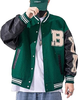 Veste universitaire pour hommes veste de baseball blouson aviateur unisexe sweat shirt. Optez pour des achats malins avec DIAYTAR SENEGAL, la boutique en ligne généraliste qui met à votre disposition une pléthore de produits discount. Décorez votre maison, équipez votre cuisine avec des électroménagers modernes, trouvez le dernier ordinateur portable ou mettez à jour votre garde-robe avec nos articles de mode à prix abordables. Découvrez un monde de bonnes affaires, à portée de clic !