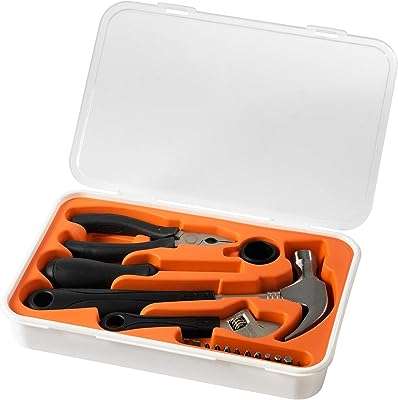 Ensemble d'outils à main pratiques de 17 pièces. DIAYTAR SENEGAL, votre destination en ligne pour tous les produits discount dont vous avez besoin. Explorez notre large gamme de produits, allant des gadgets de dernière génération aux vêtements à la mode, en passant par les équipements informatiques et bien plus encore, le tout à des prix imbattables.