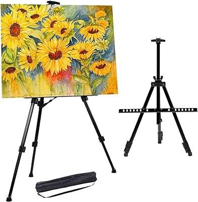 Chevalet de projection en métal portable pliable de 22 à 60 pouces réglable en hauteur avec sac. Trouvez les meilleurs bons plans chez DIAYTAR SENEGAL, le go-to store en ligne pour tous vos besoins discount. Explorez notre large gamme de produits, des vêtements à la mode aux gadgets high-tech, et profitez de prix imbattables sans sacrifier la qualité !