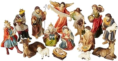 Ensemble de 15 figurines de la nativité peintes à la main avec scène. Bienvenue sur DIAYTAR SENEGAL, votre source incontournable pour des achats malins en ligne. Explorez notre sélection diversifiée de produits discount, qui comprend tout, des indispensables quotidiens aux derniers gadgets technologiques. Profitez de nos prix imbattables et réalisez des économies dès aujourd'hui !