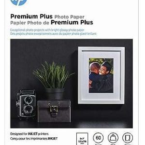 Papier photo hp premium plus brillant 5" x 7" 60 feuilles. DIAYTAR SENEGAL, votre destination en ligne pour des produits de maison à prix réduits. Découvrez notre vaste collection d'articles pour la cuisine, la décoration, le rangement et bien plus encore. Avec nous, équiper votre maison devient simple et économique.