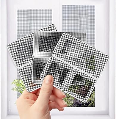Patch de ruban de réparation d'écran de fenêtre patch en fibre de