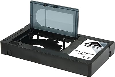 Adaptateur de cassette vidéo à lecteur compact vhs c alimenté par batterie. DIAYTAR SENEGAL, votre boutique en ligne de confiance pour tous vos besoins en produits discount. Parcourez notre sélection minutieusement choisie pour trouver des articles de qualité pour la maison, l'électroménager, l'informatique, la mode et les gadgets, le tout à des prix avantageux. Simplifiez vos achats en ligne avec DIAYTAR SENEGAL  et réalisez des économies dès maintenant.