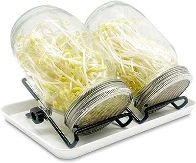 Ensemble de pots de germination fuvo paquet de 2 kits complets 32 oz avec couvercles. DIAYTAR SENEGAL, la boutique en ligne par excellence pour tous les amateurs de gadgets insolites et ludiques. Découvrez notre large sélection de produits à petit prix, parfaits pour surprendre et amuser votre entourage. De l'électronique à l'originalité débordante, laissez-vous tenter par nos gadgets innovants et créez la surprise en toutes occasions !
